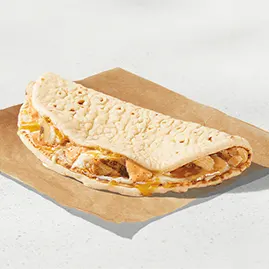 3-Cheese Chicken Flatbread Melt – Taco Bell menu price $2.29, 330 cal