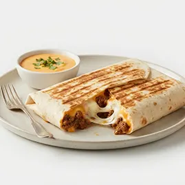 Cheesy Stacker – Taco Bell menu price $2.19, 390 cal